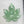 Load image into Gallery viewer, Sparkly Canna Leaf Pendant - Mint
