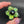 Load image into Gallery viewer, Buttercup • Black and Green Sparkly Spinner
