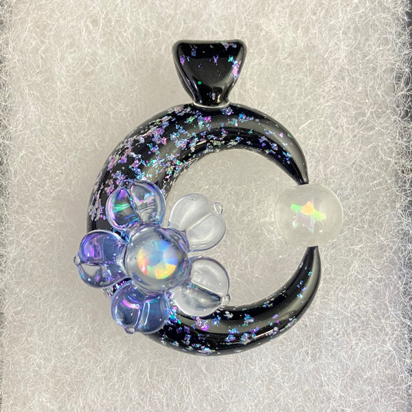 Sparkle Moonflora in Black / Purple / Teal