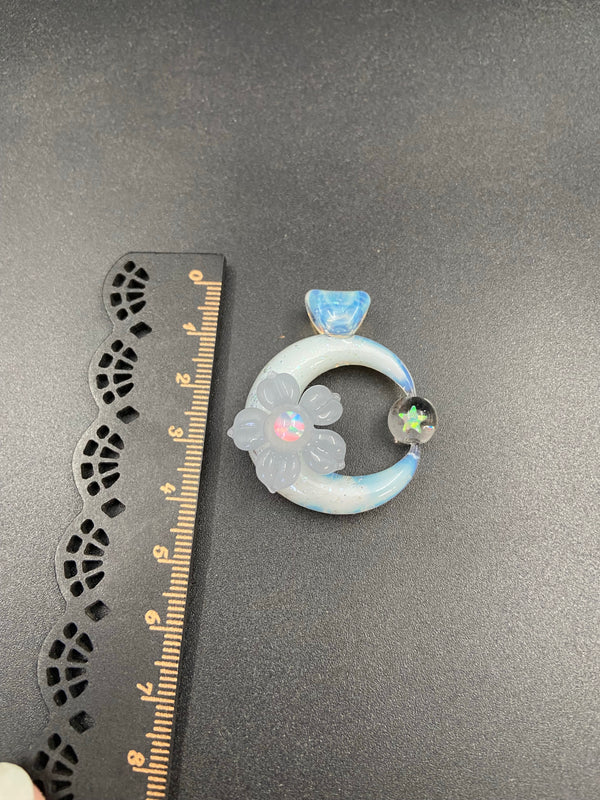 Moonflora Spinner in Glopal and Blue