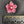 Load image into Gallery viewer, Mini Spinner Flower Pendant - Mauve &amp; Gold Ruby
