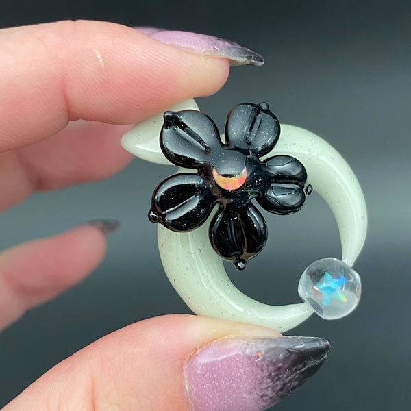 Moonflora Symmetry Spinner in Parallax & Galaxy