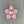 Load image into Gallery viewer, Dichro Flower Pendant in Mauve
