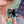 Load image into Gallery viewer, Butterfly Pendant - Blue and Black
