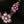 Load image into Gallery viewer, Purple Flower Linked Choker Necklace
