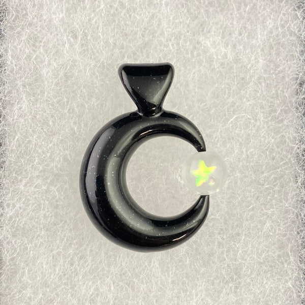 Moon Spinner in Black Galaxy
