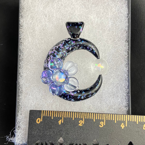 Sparkle Moonflora in Black / Purple / Teal