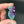 Load image into Gallery viewer, Mini Leafy Flower Pendant with Sparkles - Mint and Purple
