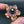 Load image into Gallery viewer, Blossom • Black and Gold Ruby Sparkly Spinner
